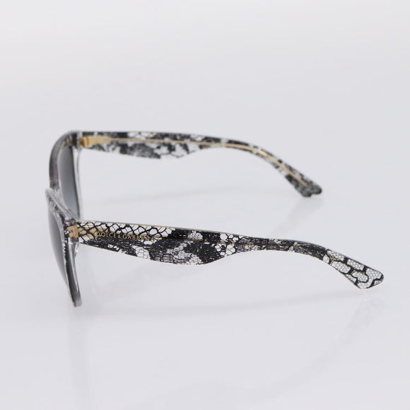 Dolce & Gabbana Sunglasses Plastic Black Gold Auth BA16381V