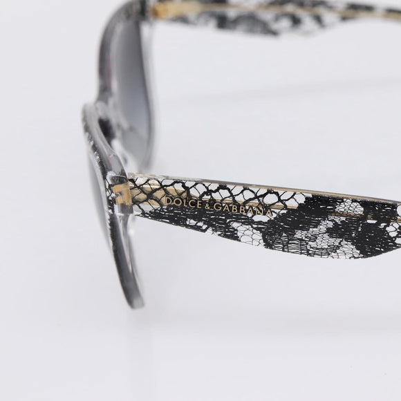 Dolce & Gabbana Sunglasses Plastic Black Gold Auth BA16381V