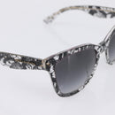 Dolce & Gabbana Sunglasses Plastic Black Gold Auth BA16381V-8