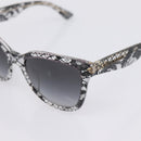 Dolce & Gabbana Sunglasses Plastic Black Gold Auth BA16381V-9