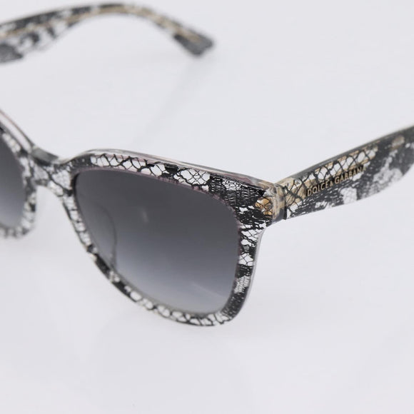 Dolce & Gabbana Sunglasses Plastic Black Gold Auth BA16381V