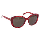 Dolce & Gabbana Sunglasses Plastic Red Gold Auth BA16382V-1
