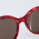Dolce & Gabbana Sunglasses Plastic Red Gold Auth BA16382V-13