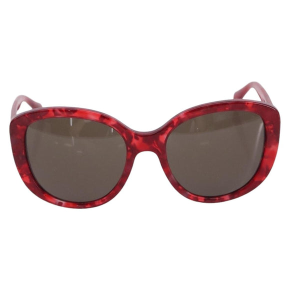 Dolce & Gabbana Sunglasses Plastic Red Gold Auth BA16382V