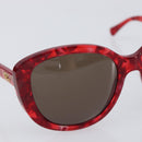 Dolce & Gabbana Sunglasses Plastic Red Gold Auth BA16382V-6