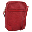 LOUIS VUITTON Epi Danube Shoulder Bag Red M45637 LV Auth BA16385-1