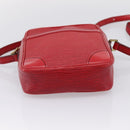 LOUIS VUITTON Epi Danube Shoulder Bag Red M45637 LV Auth BA16385-5