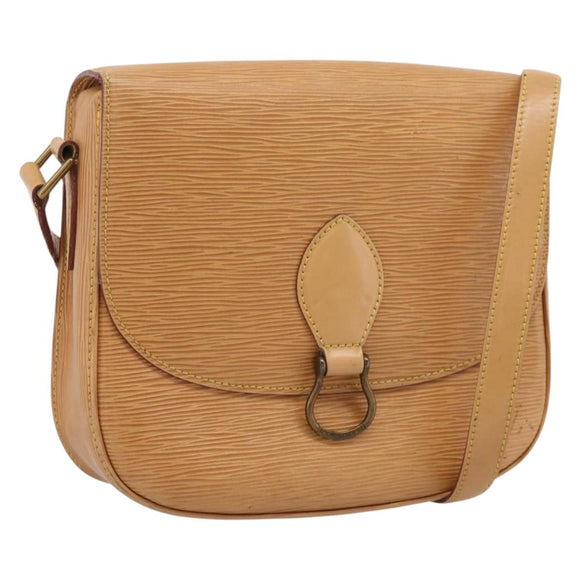 LOUIS VUITTON Epi Saint Cloud GM Shoulder Bag Beige M52196 LV Auth BA16391