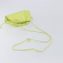 Bottega Veneta Mini The Pouch Leather Green Auth BA16399-7