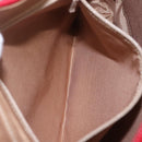 Burberrys Nova Check Shoulder Bag Canvas Beige Gold Auth BA16401-23