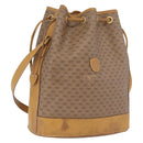 GUCCI Micro GG Supreme Shoulder Bag PVC Beige Gold 001 084 0850 Auth BA16402-1