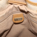 GUCCI Micro GG Supreme Shoulder Bag PVC Beige Gold 001 084 0850 Auth BA16402-17