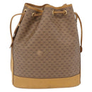 GUCCI Micro GG Supreme Shoulder Bag PVC Beige Gold 001 084 0850 Auth BA16402-3