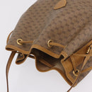 GUCCI Micro GG Supreme Shoulder Bag PVC Beige Gold 001 084 0850 Auth BA16402-7
