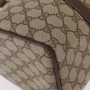 GUCCI GG Supreme Web Sherry Line Hand Bag PVC Beige Gold 40 02 007 Auth BA16404-18