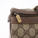 GUCCI GG Supreme Web Sherry Line Hand Bag PVC Beige Gold 40 02 007 Auth BA16404-20