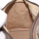GUCCI GG Supreme Web Sherry Line Hand Bag PVC Beige Gold 40 02 007 Auth BA16404-24