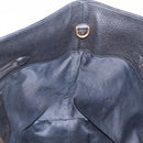 Miu Miu Tote Bag Leather 2way Black Gold Auth BA16407A-20
