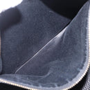 Miu Miu Tote Bag Leather 2way Black Gold Auth BA16407A-25