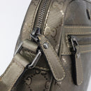 GUCCI GG implementation Shoulder Bag PVC Champagne Gold 233268 Auth BA16408-18