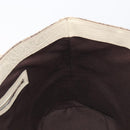 GUCCI GG Canvas Horsebit Sherry Line Tote Bag Beige Gold 137385 Auth BA16410-20