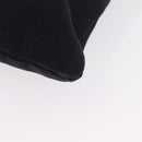 Saint Laurent Kahala Tote Bag Canvas Navy Gold Auth BA16414-13