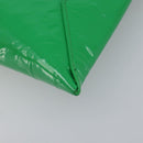 Bottega Veneta Clutch Bag Patent Leather Green Auth BA16415A-10
