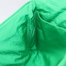 Bottega Veneta Clutch Bag Patent Leather Green Auth BA16415A-17