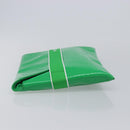 Bottega Veneta Clutch Bag Patent Leather Green Auth BA16415A-5