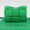 Bottega Veneta MAXI INTRECCIATO Shoulder Pouch Cassette Nylon Auth BA16417M-24