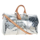 LOUIS VUITTON Monogram Keepall Bandouliere 50 Bag M45886 LV Auth BA16418SM-1