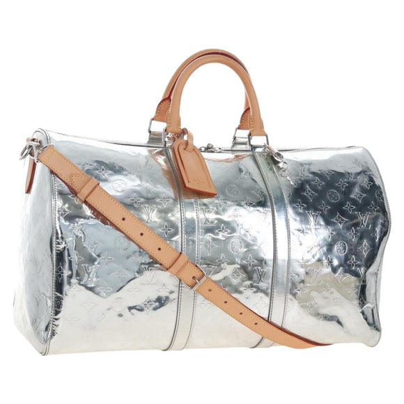 LOUIS VUITTON Monogram Keepall Bandouliere 50 Bag M45886 LV Auth BA16418SM