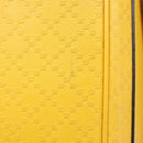 GUCCI Diamante Shoulder Bag Leather Yellow Gold 201448 Auth BA16419A-18