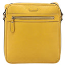 GUCCI Diamante Shoulder Bag Leather Yellow Gold 201448 Auth BA16419A-2