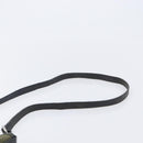 Saint Laurent Kahala Shoulder Bag Canvas Khaki Silver Auth BA16421-8