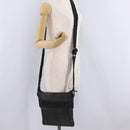 BURBERRY Shoulder Bag PVC Leather Dark Brown Auth BA16422-29
