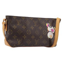 LOUIS VUITTON Monogram panda Trotteur Shoulder Bag M51241 LV Auth BA16423V-1