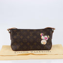 LOUIS VUITTON Monogram panda Trotteur Shoulder Bag M51241 LV Auth BA16423V-12