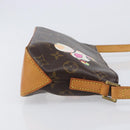 LOUIS VUITTON Monogram panda Trotteur Shoulder Bag M51241 LV Auth BA16423V-3