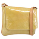 LOUIS VUITTON Monogram Vernis Thompson Street Bag Beige M91301 LV Auth BA16424A-1