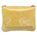 LOUIS VUITTON Monogram Vernis Thompson Street Bag Beige M91301 LV Auth BA16424A-2