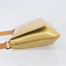 LOUIS VUITTON Monogram Vernis Thompson Street Bag Beige M91301 LV Auth BA16424A-4