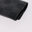 LOUIS VUITTON Damier Graphite Buton De Manchette Cuffs LV Auth BA16425V-11