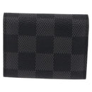 LOUIS VUITTON Damier Graphite Buton De Manchette Cuffs LV Auth BA16425V-3