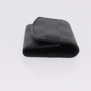 LOUIS VUITTON Damier Graphite Buton De Manchette Cuffs LV Auth BA16425V-4