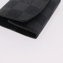 LOUIS VUITTON Damier Graphite Buton De Manchette Cuffs LV Auth BA16425V-8