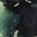 Valentino Backpack Nylon Green Silver Auth BA16427V-15