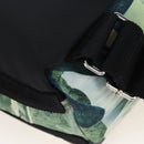 Valentino Backpack Nylon Green Silver Auth BA16427V-16