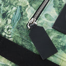 Valentino Backpack Nylon Green Silver Auth BA16427V-18