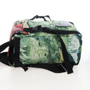 Valentino Backpack Nylon Green Silver Auth BA16427V-4